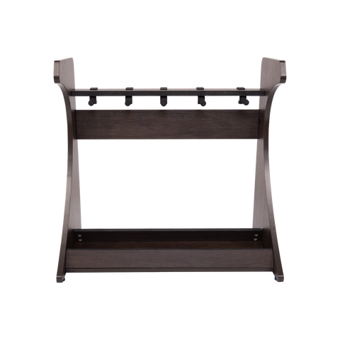 Elite Five Electric/Acoustic Guitar Rack – BRN