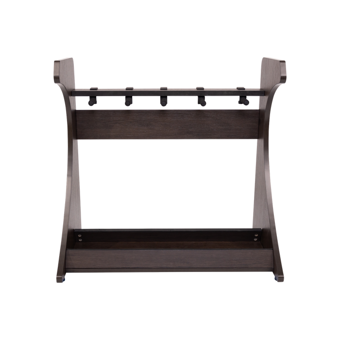 Elite Five Electric/Acoustic Guitar Rack – BRN
