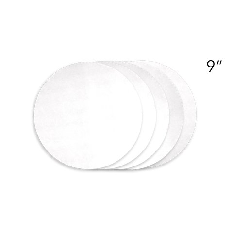 5 pack of 9 inch MERV 13 filters - GBELLCVR0809BK
