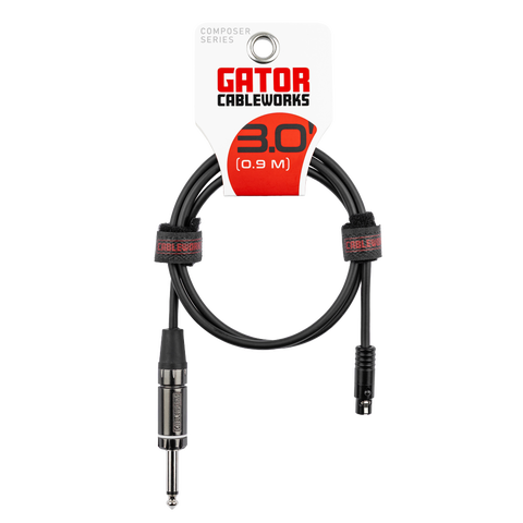 Composer Straight Wireless Instrument Cable - 3 foot