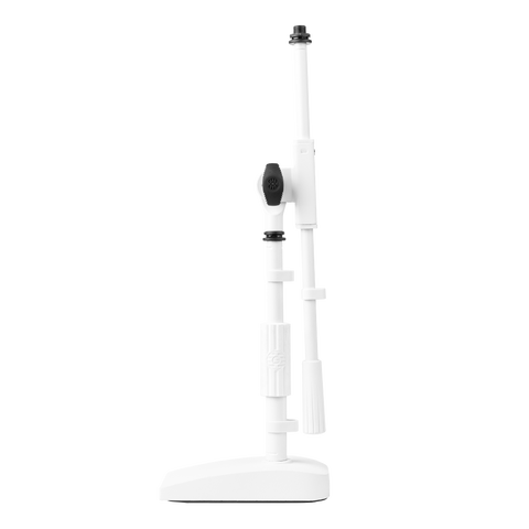 Shure Compact, Desktop Boom Mic Stand - White
