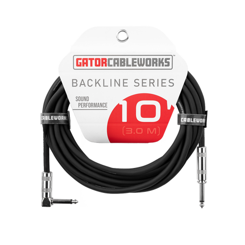 10 Foot Strt to RA instrument Cable - Backline