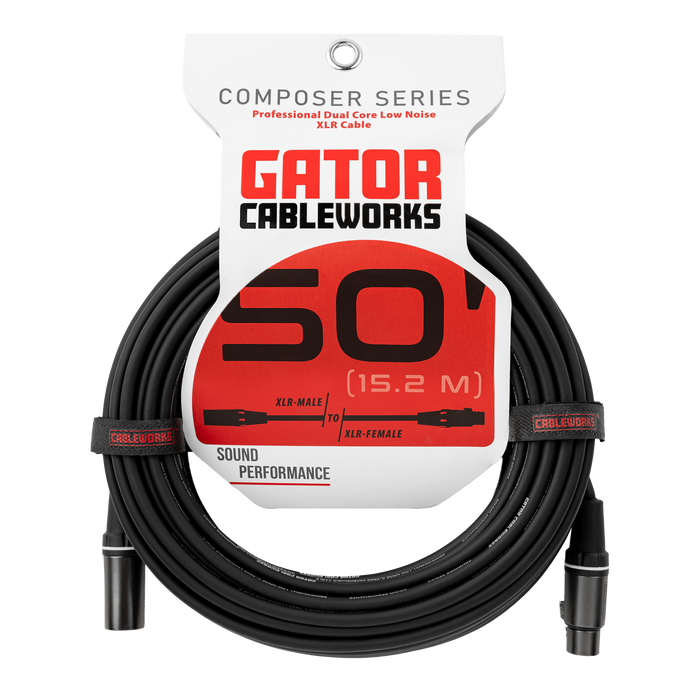 50 Foot XLR Microphone Cable - Composer
