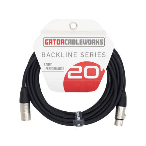 20 Foot XLR Microphone Cable