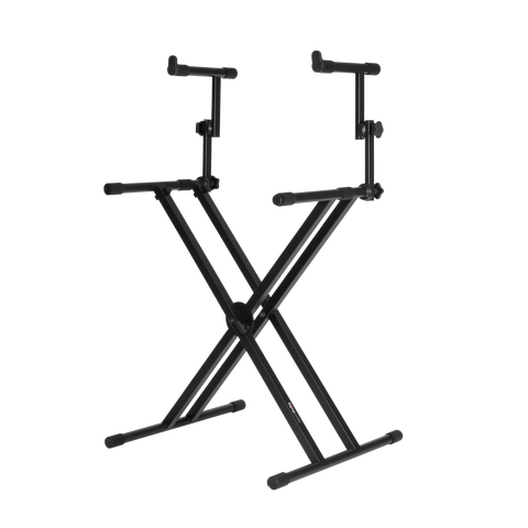 Deluxe 2 Tier "X" Style Keyboard Stand