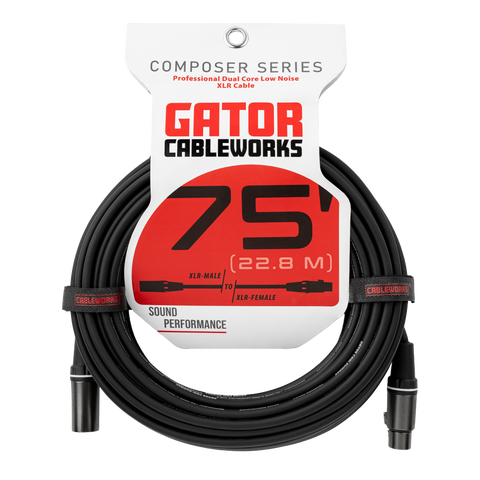 75 Foot XLR Microphone Cable - Composer