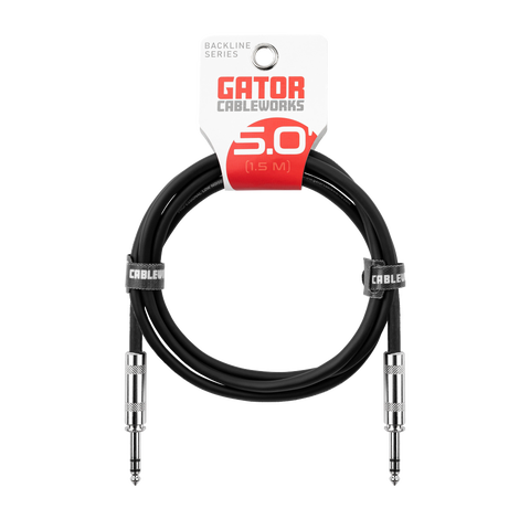 5-foot TRS ¼” Male to Male Balanced Patch Cable