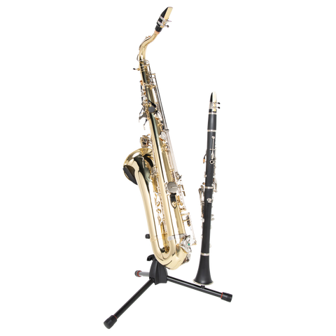 Tripod Stand for Alto/Tenor Sax with Flute Peg