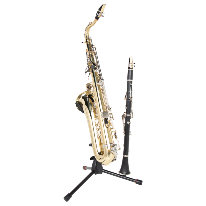 Tripod Stand for Alto/Tenor Sax with Flute Peg