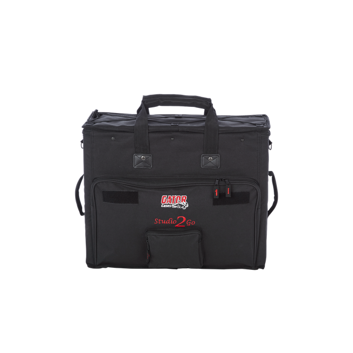 Laptop and 2-Space Audio Rack Bag