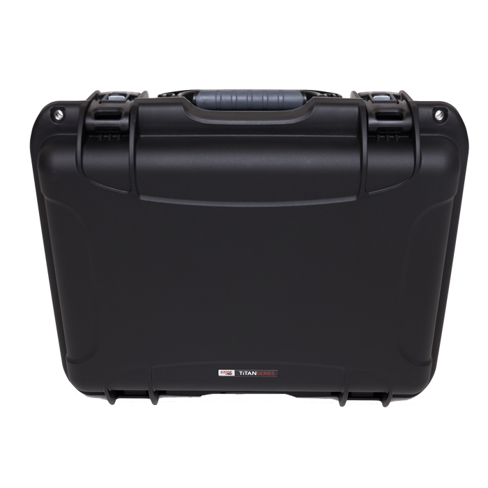 Waterproof case w/ divider system; 18"x13"x6.9"