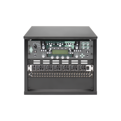 Elite Series Furniture Desktop 8U Studio Rack BLK