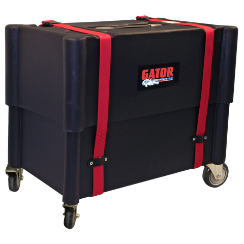 2X12 Combo Amp Transporter / Stand; Molded Plastic