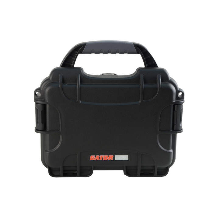 Waterproof case w/ diced foam; 7.4"x4.9"x3.1"