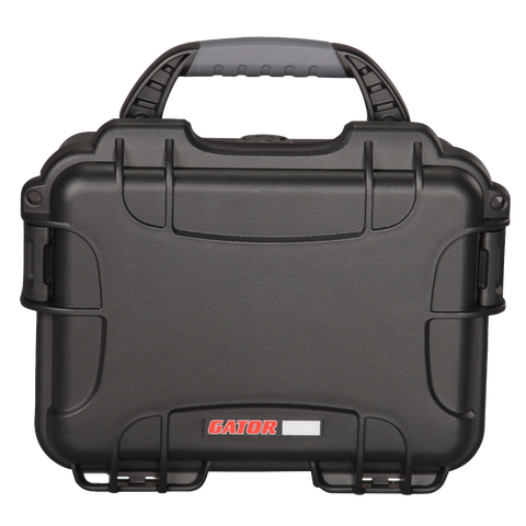 Waterproof case w/ diced foam; 8.4"x6"x3.7"