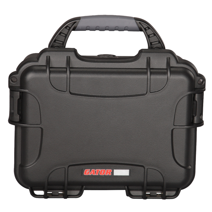 Waterproof case w/ diced foam; 8.4"x6"x3.7"