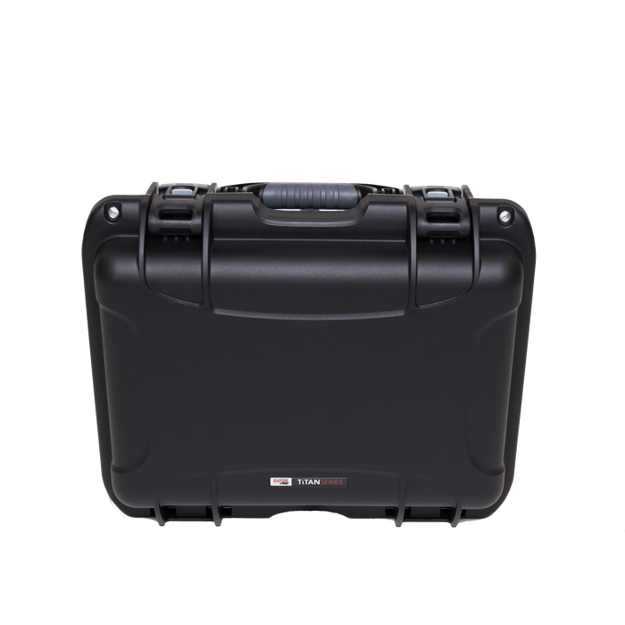 Waterproof case w/ diced foam; 15"x10.5"x6.2"