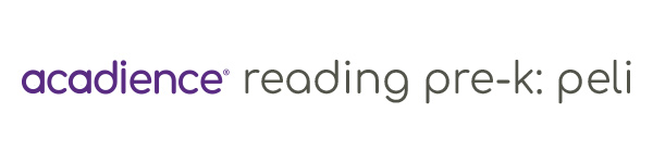 Acadience® Reading Pre-K: PELI