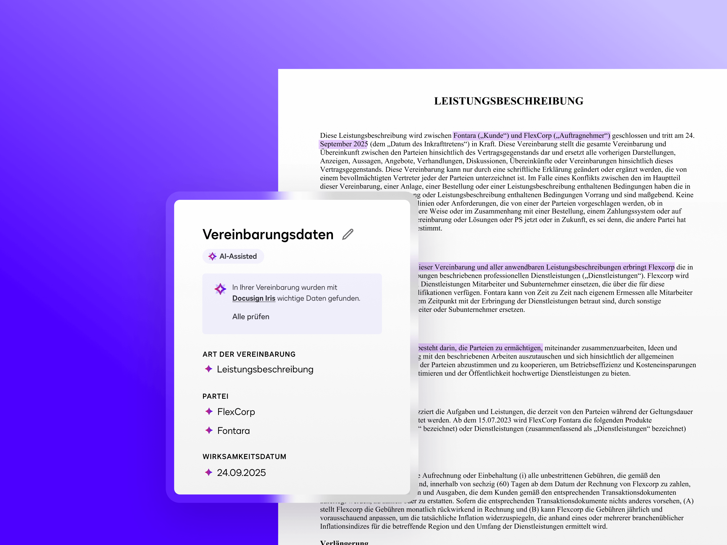 Docusign Iris: Die KI hinter dem Intelligent Agreement Management Author Tobias S.