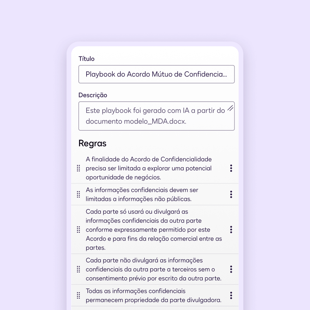 Generate new playbooks with Docusign's AI tools