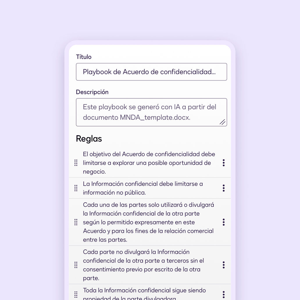 Generate new playbooks with Docusign's AI tools