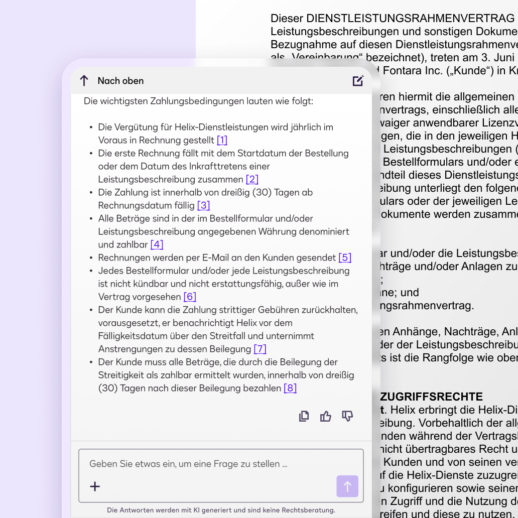 Use Docusign to generate new language and redlines from scratch