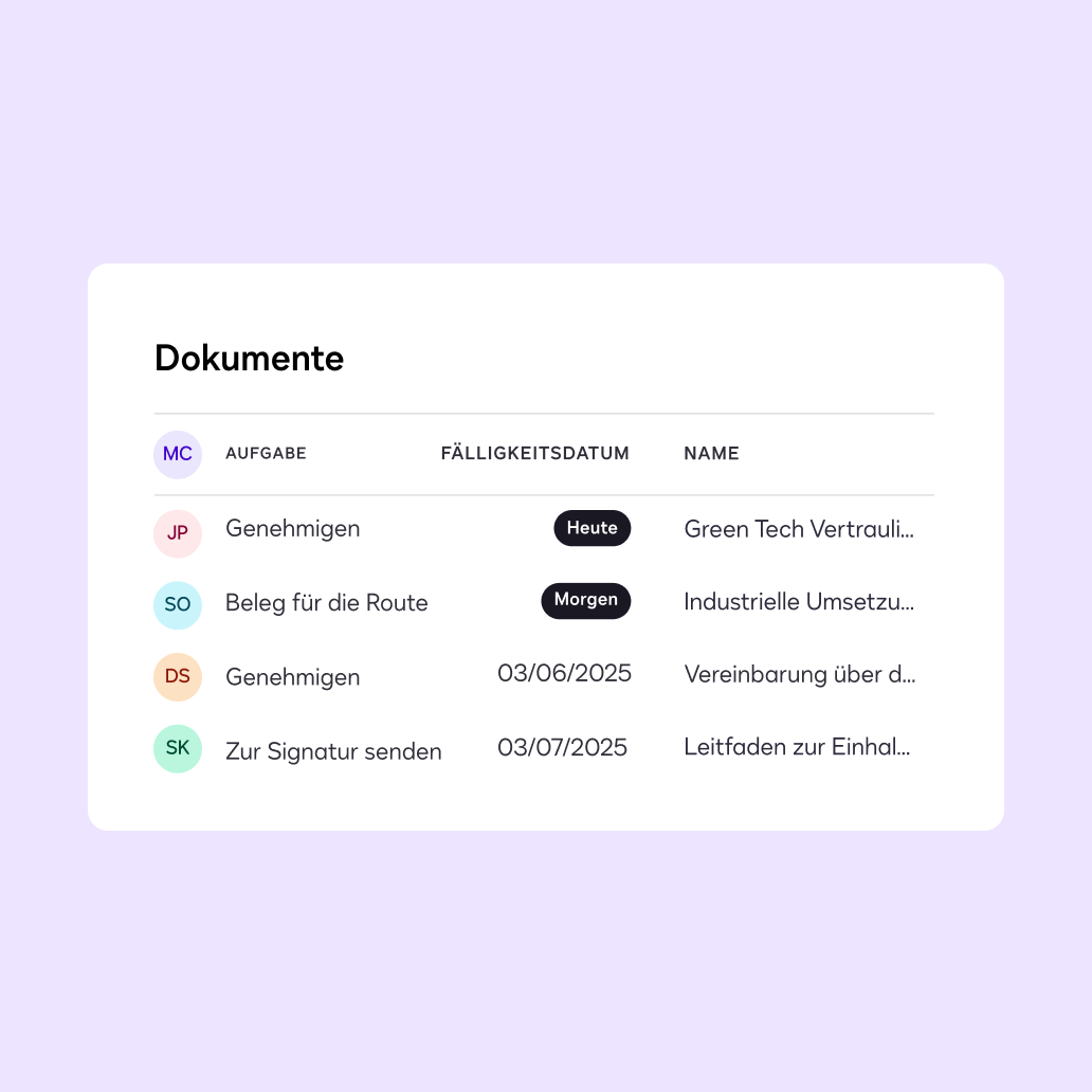 Docusign UI CLM