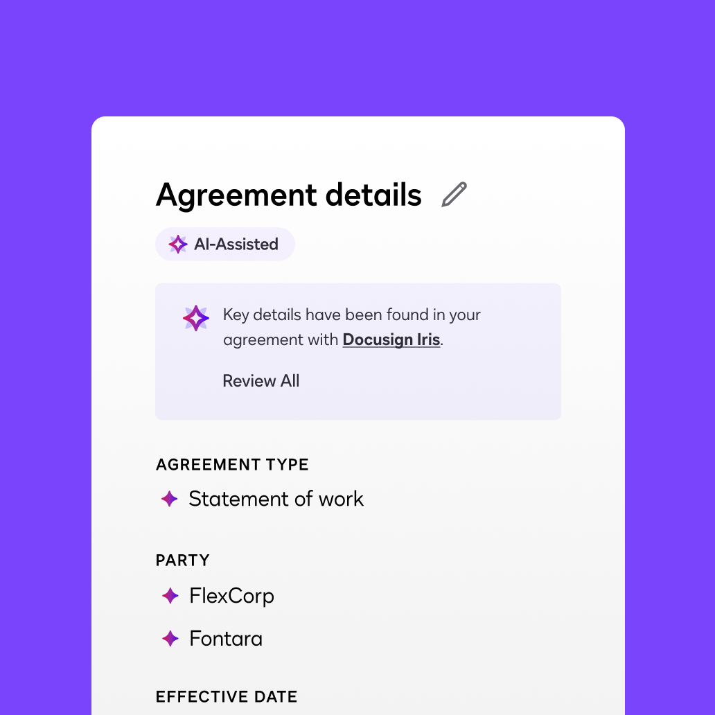 Docusign UI Custom Data Verification