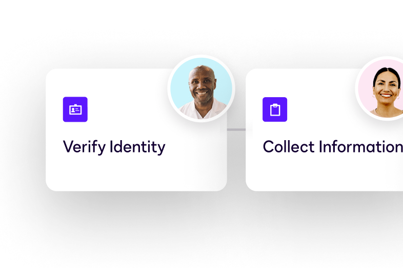 UI Showing a Docusign workflow