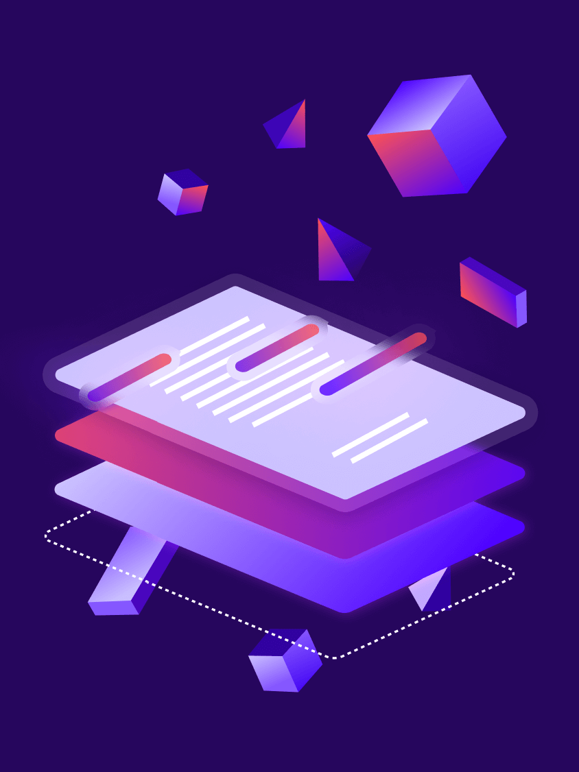 AI-Assisted Review Illustration