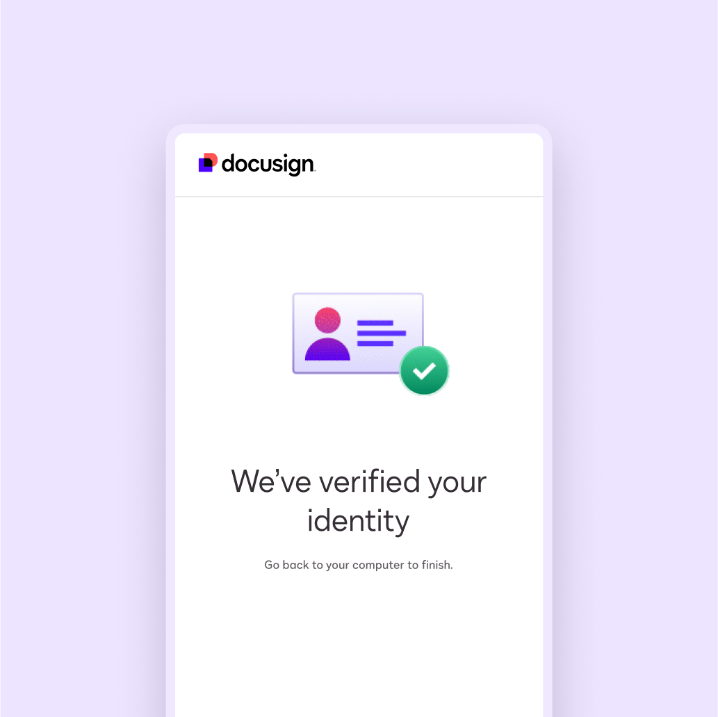 Docusign UI Workspaces Ensure Security