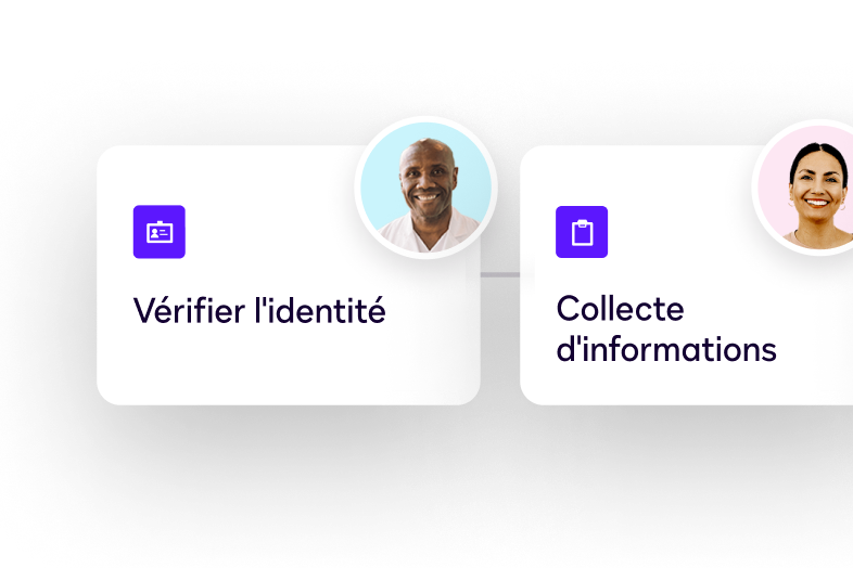 Interface affichant un flux de travail Docusign
