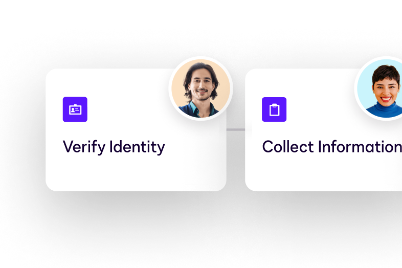 UI Showing a Docusign workflow