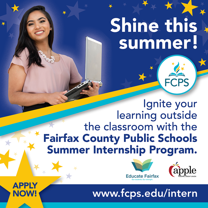 FCPS Summer Internship Program Fairfax County Public Schools