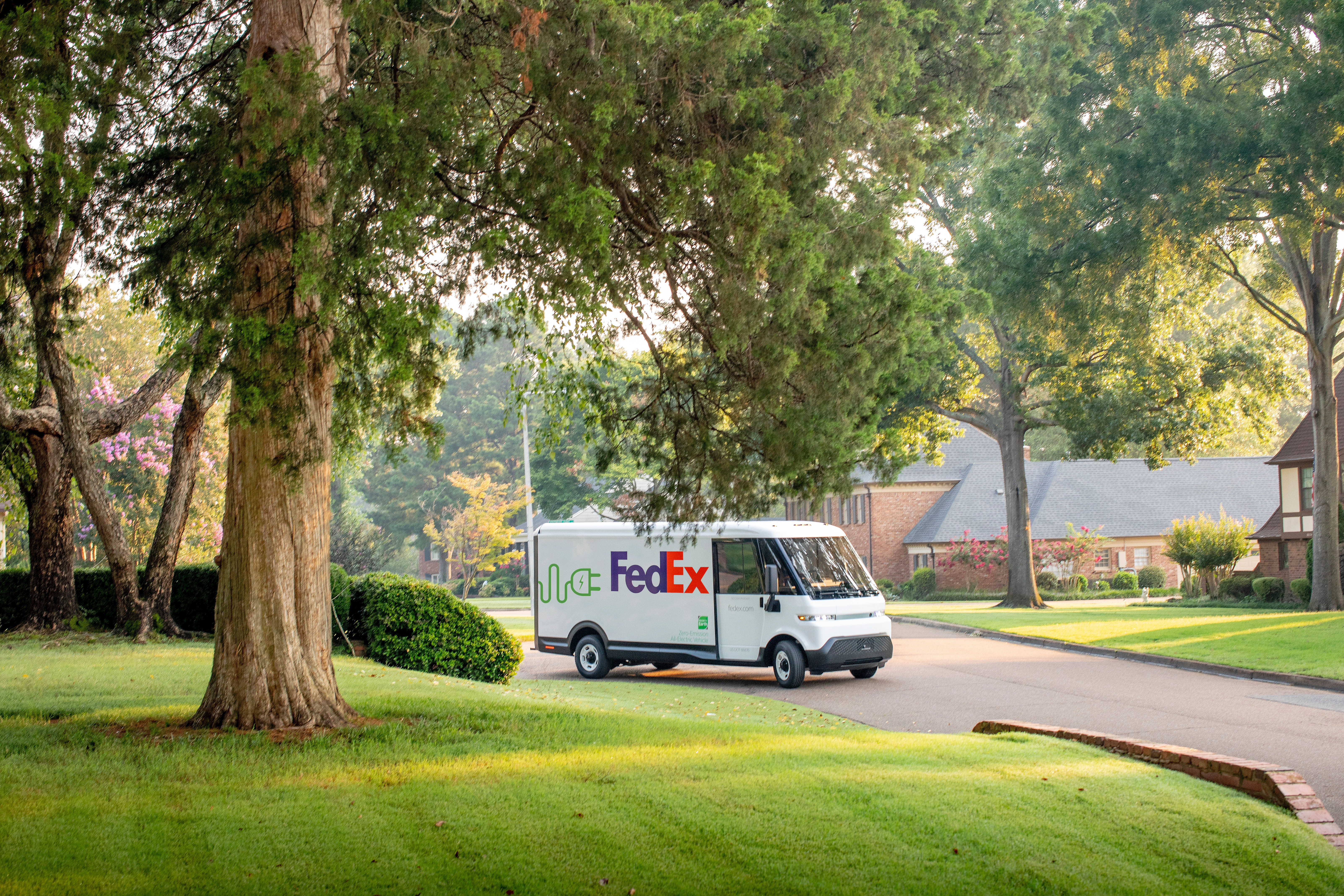 Fedex electric vehicle