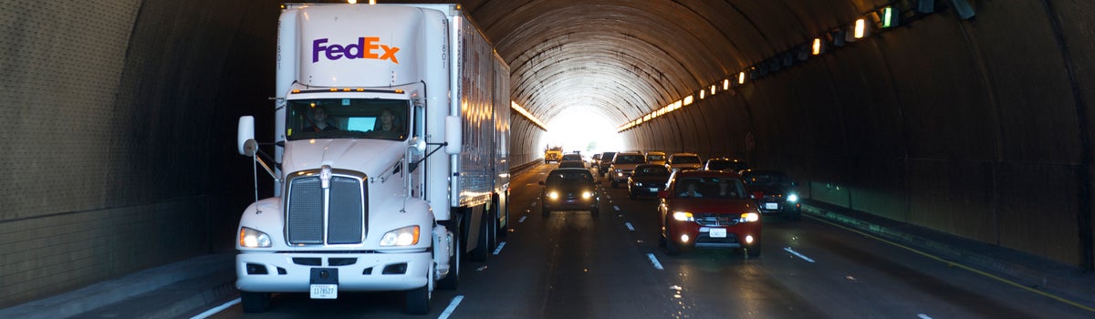FedEx truck