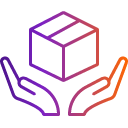 Handle with care icon