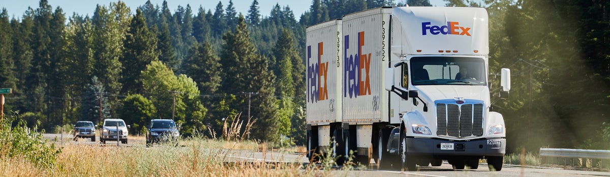 FedEx Freight tractor-trailer