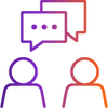 Icône de communications
