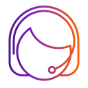 Calculator icon with gradient