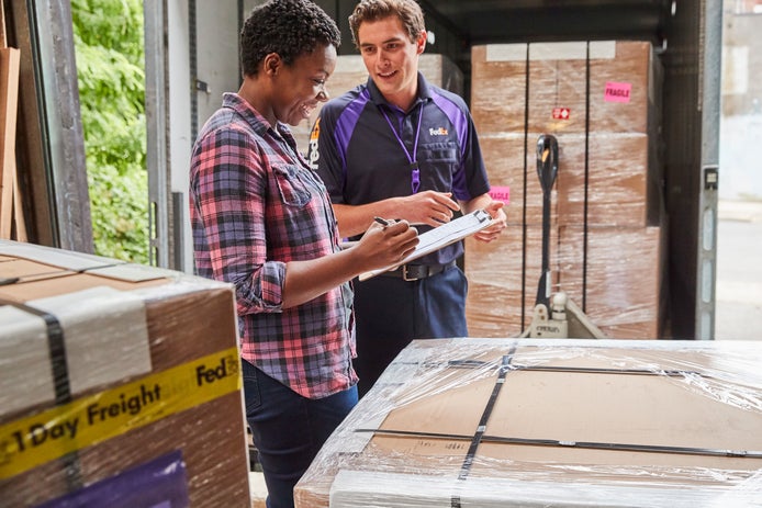 FedEx Freight employee bill of lading
