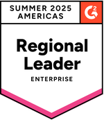 G2 - Americas Leader (Enterprise) - Summer 2025 Badge
