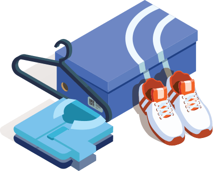 example of a retailer's product line stored in a Brandfolder