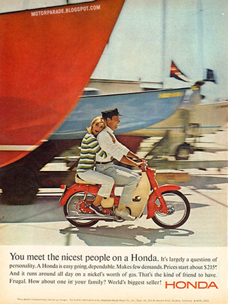 vintage Honda bike