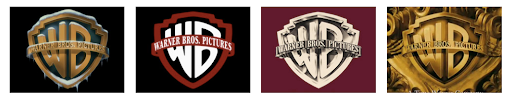 progression of Warner Bros logos
