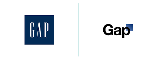 Gap logo rebranding