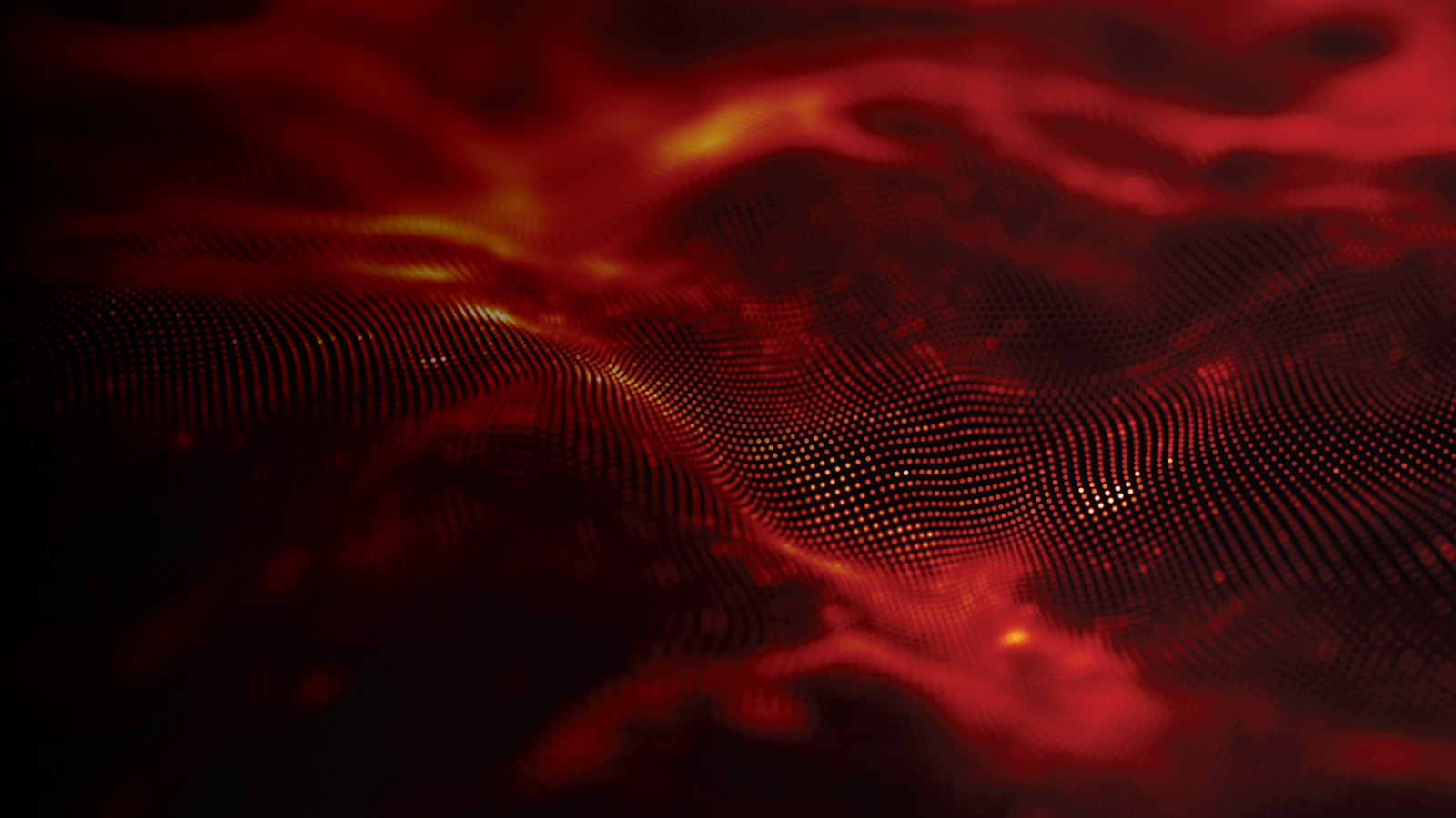 Red, abstract digital background.