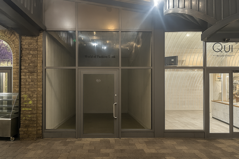 The front of an arch.