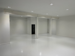 The front of an arch.