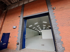 The front of an arch.